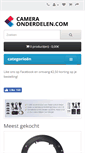 Mobile Screenshot of camera-onderdelen.com